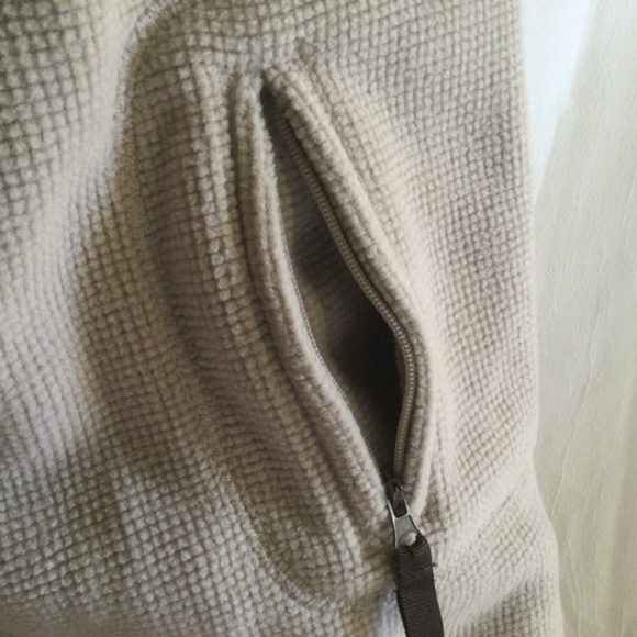 Fossa Waffle Fleece Quarter Zip Pullover Sweatshirt Au Bon Pain Mens L NWT COZY - Picture 4 of 13